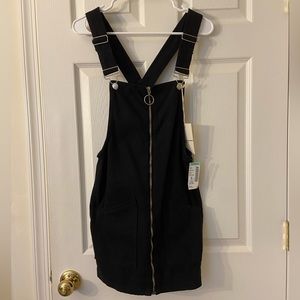 Black Overall Dress